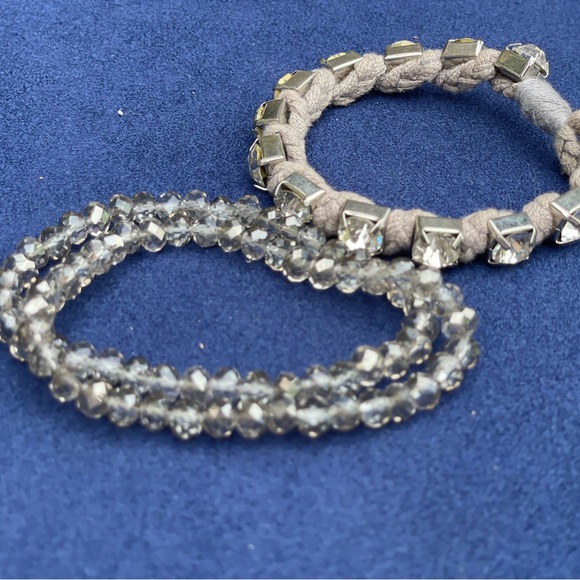 Bracelet set of 3, rhinestone bracelet - Picture 3 of 5